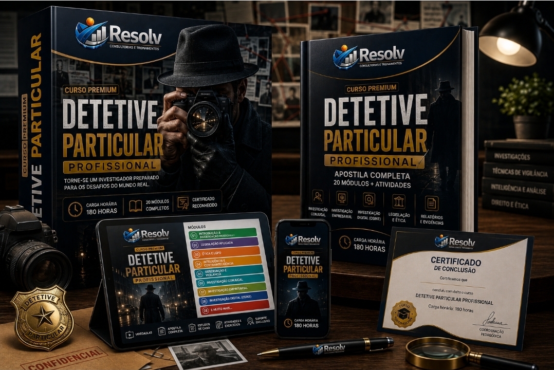 Protegido: Novo cursoCURSO PREMIUM DE DETETIVE PARTICULAR PROFISSIONAL