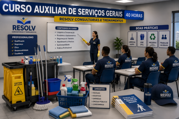 Curso : Auxiliar de serviços gerais